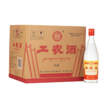 京东百亿补贴、plus会员:剑南春 工农牌 工农酒  52度 500ml*12瓶 整箱装 浓香型白酒