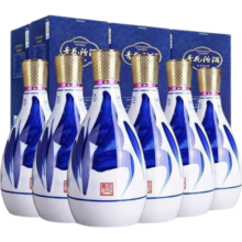 京东百亿补贴、PLUS会员：汾酒 青花25 清香型白酒 42度 475mL*6瓶 整箱装
