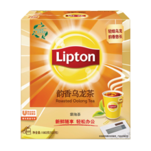 立顿（Lipton）乌龙茶茶叶办公室休闲下午茶礼盒 冲泡袋泡茶包 1.8g*100