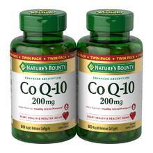 【含税直邮】Natures Bounty 自然之宝 辅酶Q10营养补充剂 80粒软胶囊装 2件装