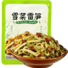 画影 雪菜雷笋丝 雪里红下饭菜 200克*2袋