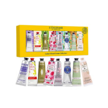 6日20点开始、百亿补贴万人团：L'occitane/欧舒丹樱花润手马鞭草保湿护手霜30ml*八件套礼盒套装