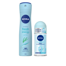 妮维雅（NIVEA）爽身气雾香体液干爽气雾清爽腋下狐臭腋臭 活力清新香体系列