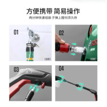 博世（BOSCH）EA110洗车机高压清洗机220V家用高压水枪洗车泵水泵自用便携神器