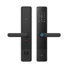 TCL智能锁家用防盗指纹锁入户门密码锁半自动智能门锁K6F-S电子锁