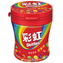 Skittles 彩虹糖 原果味 120g 单瓶装