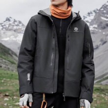 20 点乔丹 山神Ultra冲锋衣男东丽Dermizax专业防水夹克户外雪线硬壳风衣男