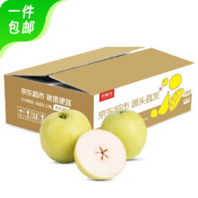 PLUS会员:京鲜生 河北青皮皇冠梨 净重3斤 单果220g+