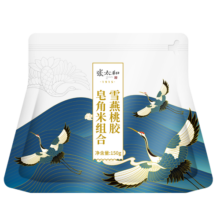 张太和 雪燕桃胶皂角米组合约150克/袋组合 可搭配红枣枸杞牛奶zt 桃胶雪燕皂角米组合（15g*10）/袋