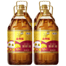 京东百亿补贴:福临门 金阙谣 食用油 非转基因精选菜籽油5L 中粮出品×4桶