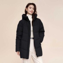 12日10点：BOSIDENG 波司登 女中长款连帽羽绒服 颜色任选