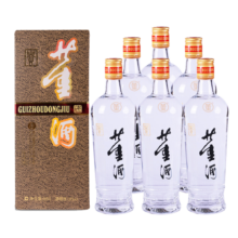 董酒老贵董  董香型白酒 54度 500ml*6整箱装  年货送礼