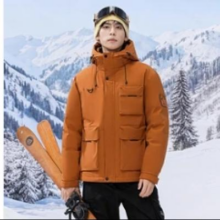SNOWFLYING 雪中飞 男式立领工装羽绒服 X401415901F