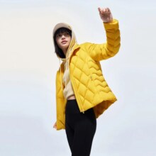 波司登 立领明绗线舒适时尚鹅绒 羽绒服