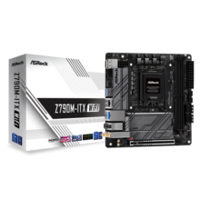 华擎（ASRock）Z790M-ITX WiFi6 迷你小板 DDR5 支持CPU 12600KF/14700KF/13600KF（Intel Z790/LGA 1700）