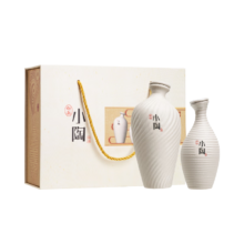 仰韶小陶52度白酒陶融型1提2瓶480ml+258ml礼盒装