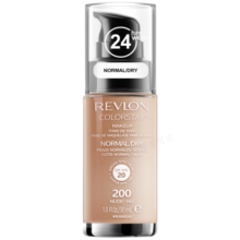 露华浓（Revlon）持久水润24小时保湿遮瑕控油粉底液不脱妆持妆bb霜遮瑕膏隔离彩妆 200#裸色 中干性