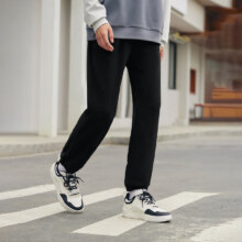 plus会员：361度 男子加绒保暖运动裤
