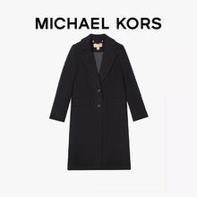 MICHAEL KORS 迈克·科尔斯 女士翻领纽扣毛呢大衣 M116272C74