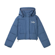 李维斯 Levi's 新品女士合身可拆卸连帽羽绒服001CB