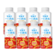 蒙牛 冠益乳低温酸奶 燕麦黄桃 风味生牛乳发酵乳 250g*8罐