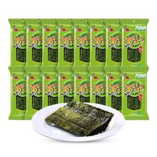 年货零食 美好时光原味海苔16袋