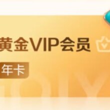 爱奇艺 VIP会员黄金年卡12个月 不支持电视端
