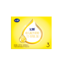 飞鹤飞帆呵护OPO促吸收幼儿配方奶粉四联包3段1600克g（400g*4袋) 1盒