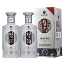拼多多百亿补贴：习酒 银质酒500ml*2两瓶装 53度酱香型白酒