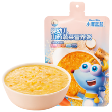 小鹿蓝蓝婴幼儿山药蔬菜营养粥 果蔬杂粮主食宝宝辅食粥120g