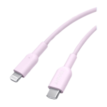 ANKER安克 充电线苹果mfi认证适用iphone11/12/13/14手机充电器3Atype-c转lightning快充数据线 0.9m粉