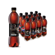 需首购、plus会员、京东百亿补贴:百事可乐 无糖 Pepsi 碳酸饮料 汽水500ml*12瓶 黑神话·悟空联名款