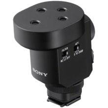 索尼（SONY） ECM-M1数字音频麦克风 8种收音模式 超轻超小 立体声音效 相机麦克风 无线麦克风 直播