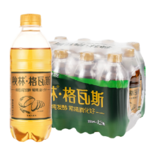 秋林格瓦斯 饮料 零脂肪低能量 350ml*12瓶 哈尔滨特产