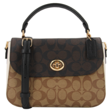 蔻驰（COACH）【品牌直供】MARLIE女士中号单肩手提斜挎包C1563IMNOX
