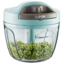 苏泊尔SUPOR 手动拉蒜器料理机搅切菜器蒜泥绞菜机厨房650ml KG65AB10