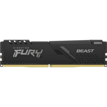 金士顿（Kingston）DDR4 台式机内存条 Beast野兽系列3200马甲条  2666普条 3200频 8G 电竞马甲条