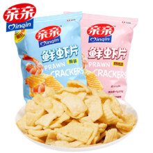 亲亲 鲜虾片 80g*6袋 原味/烧烤味 任选