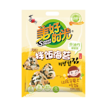 plus会员：美好时光 肉松拌饭海苔碎10克*11袋 共110克 拌饭紫菜儿童休闲零食