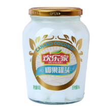 88VIP：欢乐家 椰果罐头 900g/罐