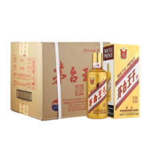 茅台王子酒金王子 酱香型白酒 礼盒酒粮食酒 茅台王子酒 53度 500mL 6瓶 整箱装
