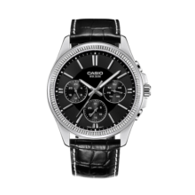 卡西欧（CASIO）手表男士初中学生考试运动石英日韩表礼物MTP-1375L-1A