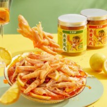 王小卤 去骨凤爪 柠檬酸辣味500g*2件