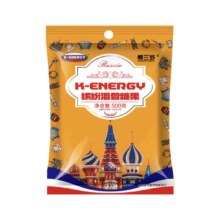PLUS:熊三岁 缤纷混合糖果500g 国货精品紫皮糖俄罗斯风味夹心糖果婚庆