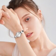 波西尼（BERSINEY） 石英腕表女表防水精致时尚手环腕表石英机芯气质手表节日礼物 WBL8106.SSW贝尔尼