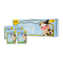 88VIP：一鸣 儿童A2β酪蛋白纯牛奶125ml*4盒