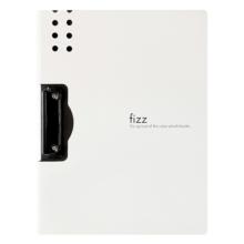飞兹(fizz)高质感A4横式折页板夹会议夹加厚硬文件夹/试卷收纳夹/办公用品/诗朗诵签约夹板 白色A6380