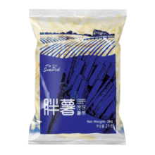 雪川食品（Snow Valley）3/8冷冻粗薯条半成品  4斤/袋原味空气炸锅食材速食预制菜年货