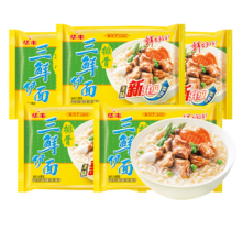 华丰 三鲜伊面 排骨味88g*5袋