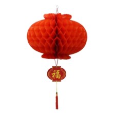 小红塑纸油纸灯笼直径 30cm*2个